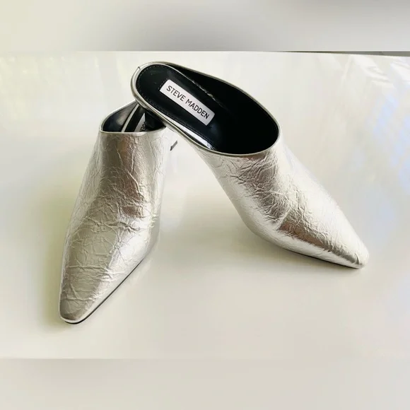 New Sam Edelman Whitney black leather pointed toe flats, sz 8.5. Orig $140+ - Picture 12 of 12